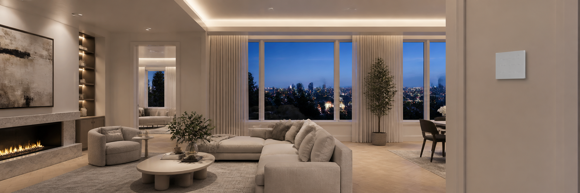 Lutron Home automation Lutron lighting control luxury Toronto electrical installation