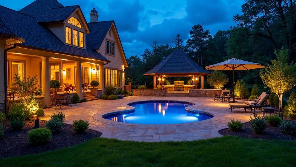 Create a Backyard Oasis with the Help of a Qualified Electrician