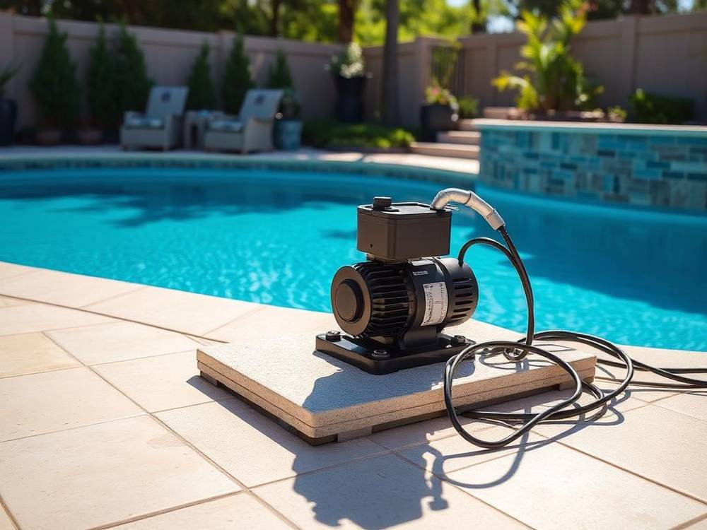 Pool pump and heater equipment with properly wired electrical connections