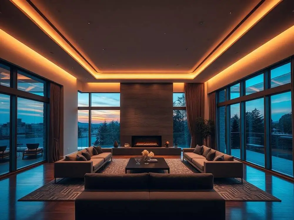 Lutron lighting control installed by Tron Electrical in a Toronto home