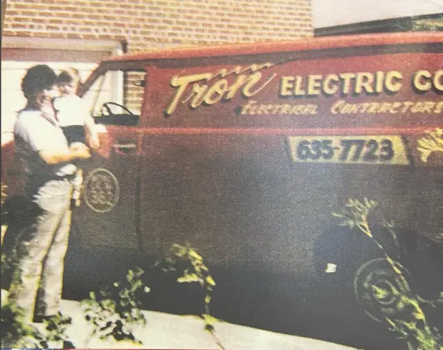 The Tron Electrical family business and service truck